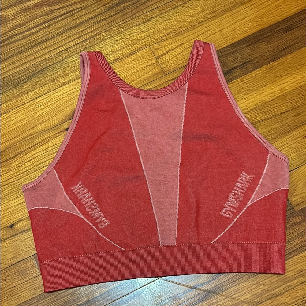 Gymshark Women's Red Sports Bra